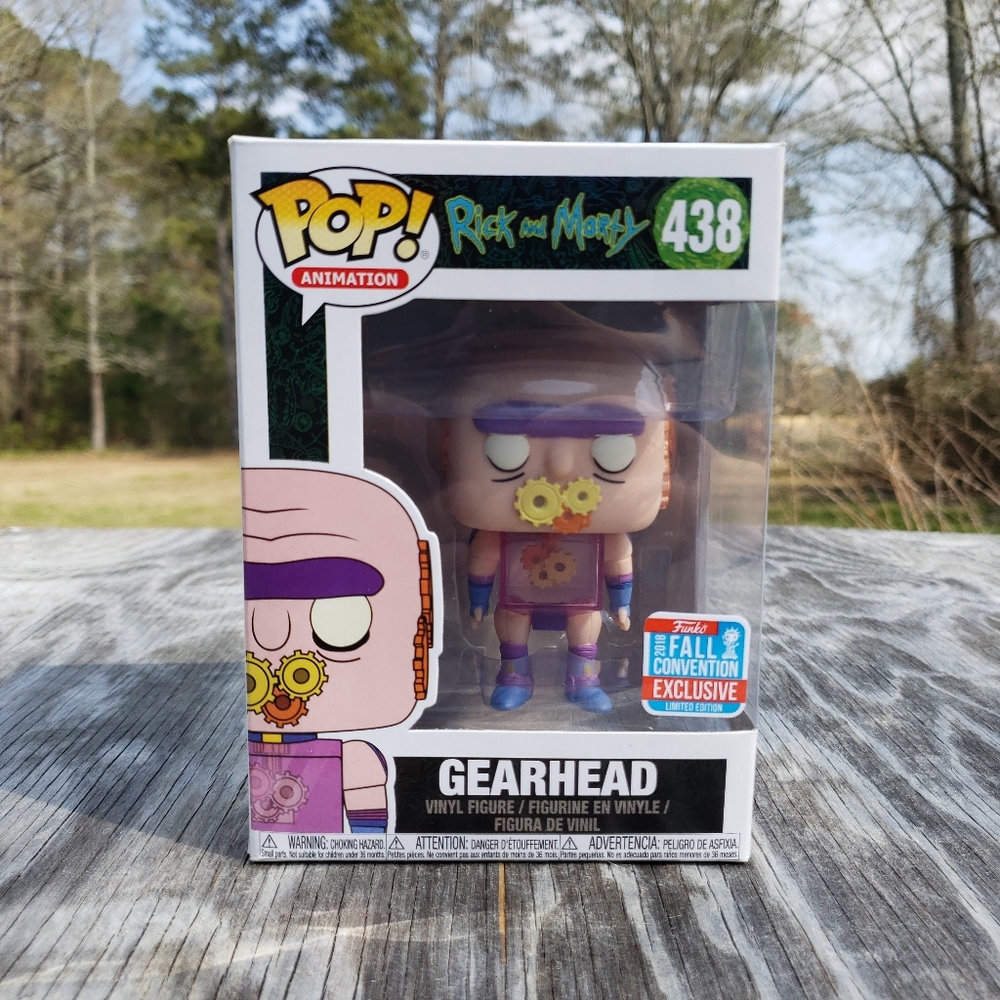 New! Funko POP! Rick And Morty Gearhead 438 || Fall Convention Exclusive 2018